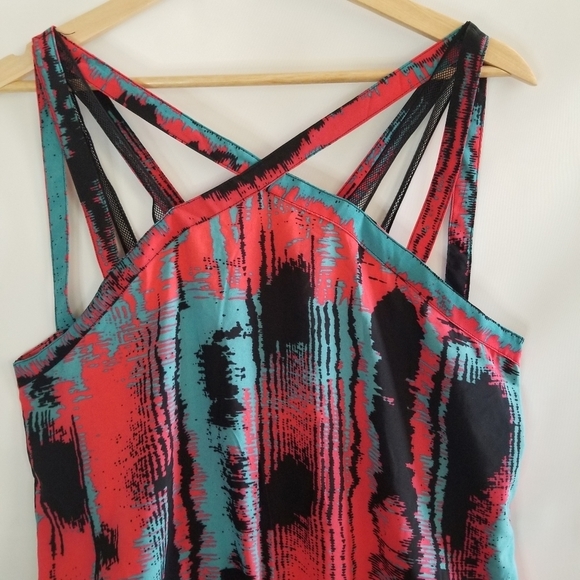 Fabletics Liza Heat Wave Strappy Romper Small - Picture 4 of 9